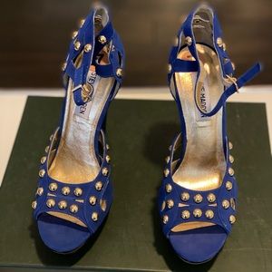 Steve Madden Royal Blue heels. Size 7